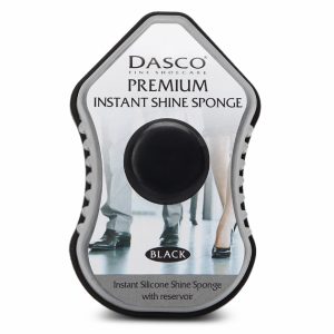 Губка с дозатором для блеска обуви Dasco (черная)