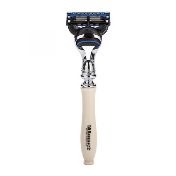 Станок для бритья D. R. Harris, Fusion, смола, цвет слоновой кости