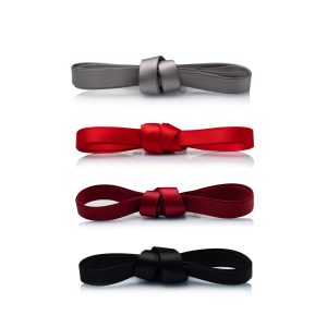 Атласные шнурки-ленты для обуви узкие 100 см