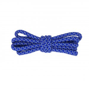 Шнурки круглые светоотражающие 120 см — Синие