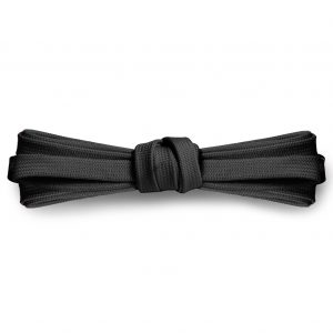 Шнурки плоские 100 см, ширина 9мм — Темно-серые