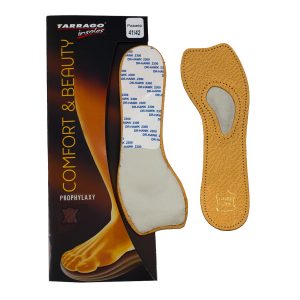 Стельки супинаторы кожаные Tarrago женские COMFORT BEUTY, размер 39/40
