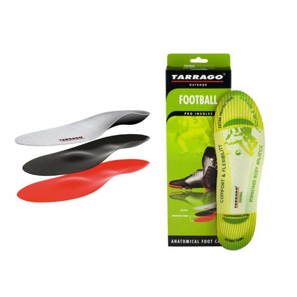 Спортивные ортопедические стельки для футбола TARRAGO Outdoor Football
