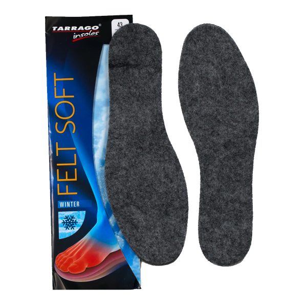 Войлочные стельки Tarrago FELT SOFT, размер 43/44