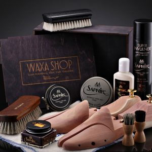 Подарочный набор для обуви из кожи «LUXE»