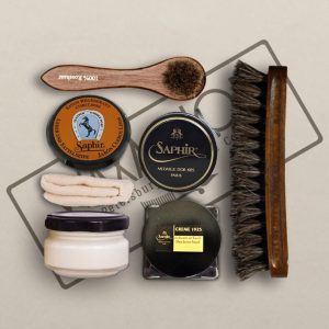 Набор для ухода за обувью из экзотических кож