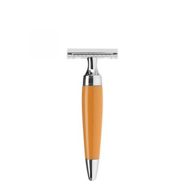 Т-образная бритва MUEHLE STYLO, смола, цвет карамели