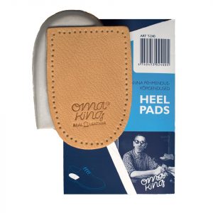 Кожаный подпяточник на пенке HEEL PADS, OmaKing, Б/Р