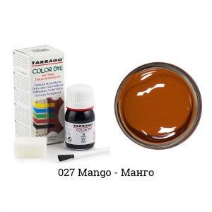 Краситель Tarrago Color Dye для кожи и текстиля, красное манго