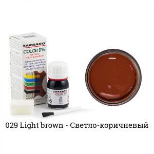 Краситель Tarrago Color Dye для кожи и текстиля, светло-коричневая