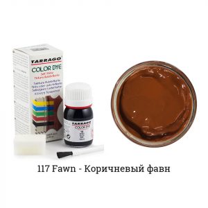 Краситель Tarrago Color Dye для кожи и текстиля, рыже-коричневая