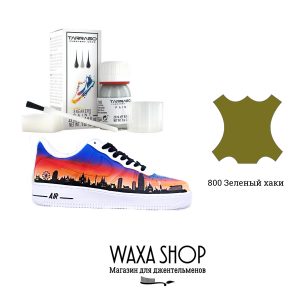 Краска для кроссовок Tarrago Sneaker Paint, защитный зеленый